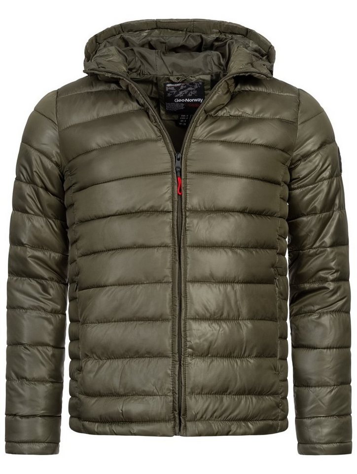 Geo Norway Steppjacke Geo Norway Herren Herbst Winter Jacke Übergangsjacke Steppjacke Bomberjacke von Geo Norway