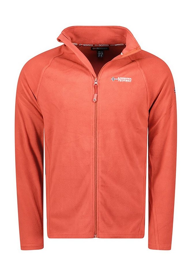 Geo Norway Sweatshirt Geographical Norway Herren Sweatjacke TUG FZ WX2954H/GN Orange von Geo Norway