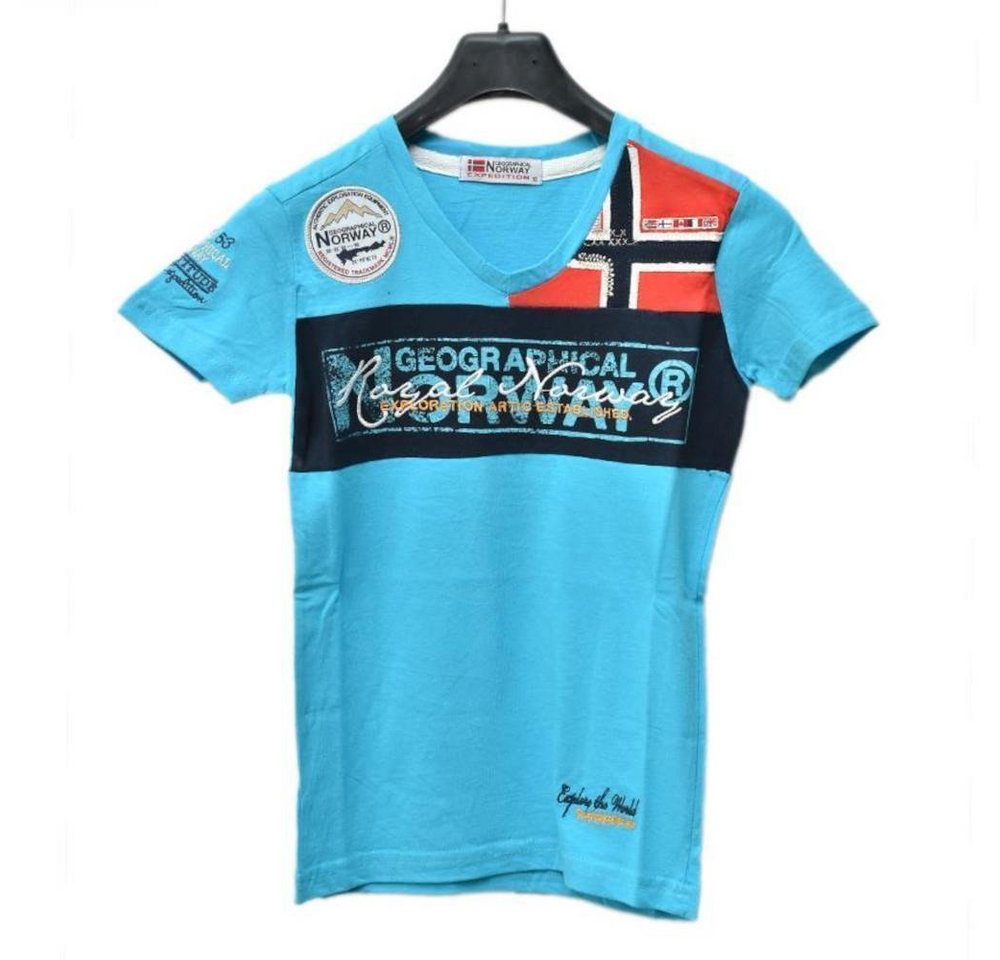 Geo Norway T-Shirt JERARD Jungen T-Shirt in 6 Farben Größen 128 bis 176 von Geo Norway