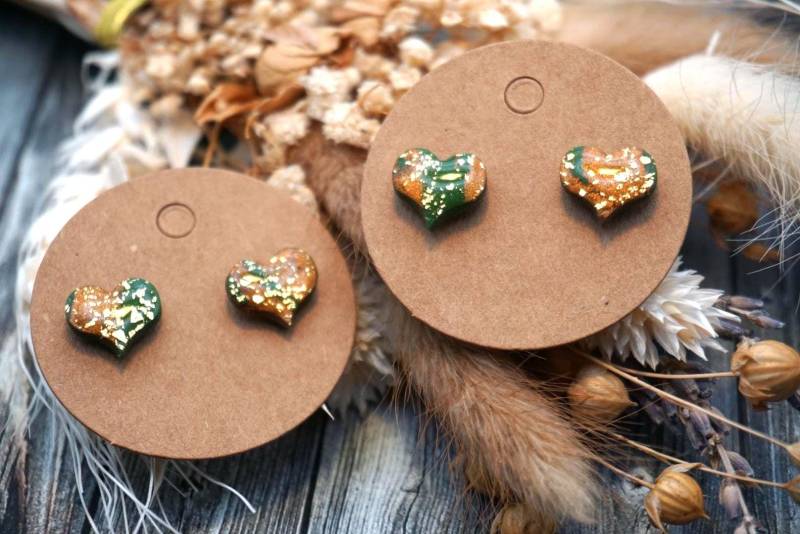 1x Paar Ohrstecker Unikate Aus Polymerton/-Clay | Hypoallergen Ohne Metalle, Diy Resinart 1x Paar Ohrstecker Unikate Aus Polymerton/-Clay | Hypoallergen Ohne Metalle, Diy Resinart von GeoJewelryBySilvi