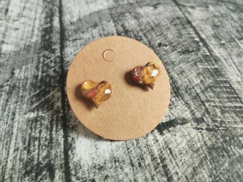 1x Paar Ohrstecker Unikate Aus Polymerton/-Clay | Hypoallergen Ohne Metalle, Diy Resinart 1x Paar Ohrstecker Unikate Aus Polymerton/-Clay | Hypoallergen Ohne Metalle, Diy Resinart von GeoJewelryBySilvi
