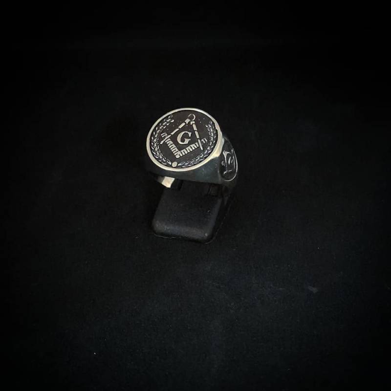 Masonic Silber 925 Ring - Freimaurerei Masonic Silber 925 Ring - Freimaurerei von GeoartSilversmith