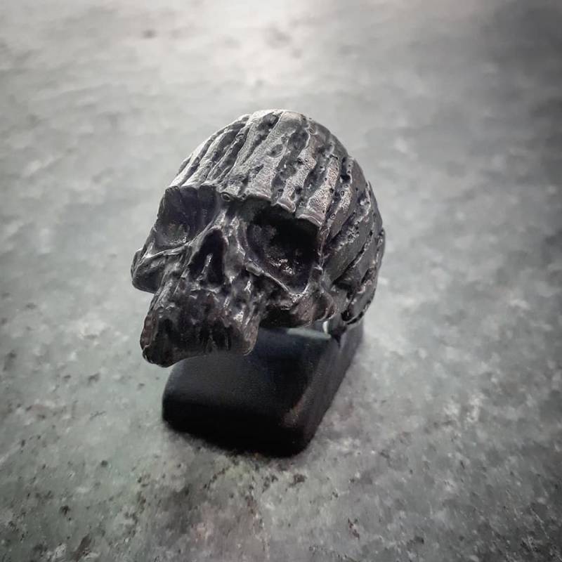 Treibholz Skull 925 Sterling Silber Ring Treibholz Skull 925 Sterling Silber Ring von GeoartSilversmith