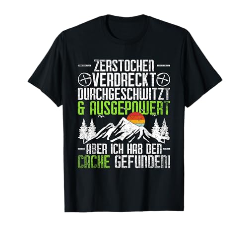 Geocache Geocaching Design Kollektion T-Shirt, Herren, Schwarz, S, Klassisch, Kurzarm, Crew-Ausschnitt, 15-16.5, Einfarbig Geocache Geocaching Design Kollektion T-Shirt, Herren, Schwarz, S, Klassisch, Kurzarm, Crew-Ausschnitt, 15-16.5, Einfarbig von Geocache Geocaching Design Kollektion