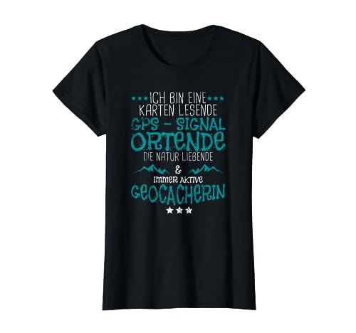 Geocaching T-Shirt Damen Herren Kinder Schwarz S Klassisch geschnitten Kurzarm Geostripes Owner Loggen EGGA Geocaching T-Shirt Damen Herren Kinder Schwarz S Klassisch geschnitten Kurzarm Geostripes Owner Loggen EGGA von Geocaching T-Shirts Damen Herren Kinder