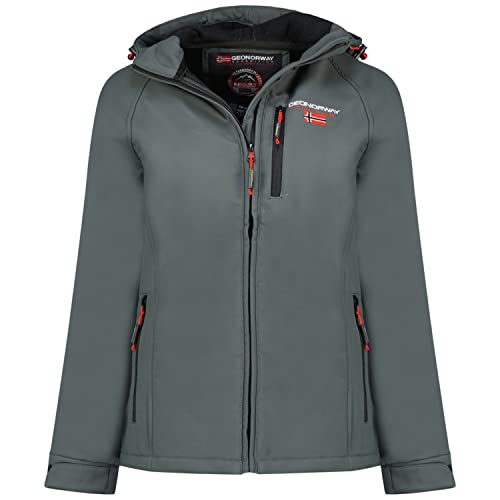 Damen Softshell Jacke Geo Norway Tacer - Wasserdicht und winddicht - Bekleidung/Mantel mit langen Ärmeln von Geographical Norway