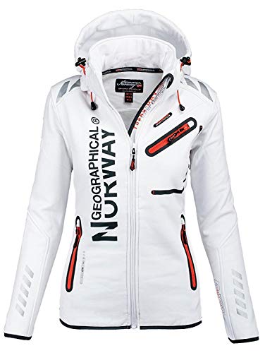 Geographical Norway 88H1 Reveuse II Lady SP612F/GN Softshelljacke Weiss M von Geographical Norway