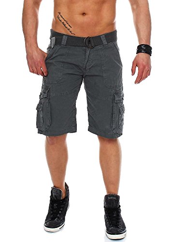 Geographical Norway 93E2 Parachute Herren Cargo Shorts Bermuda Blau 3XL von Geographical Norway