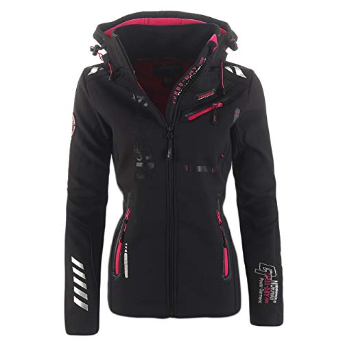 Geographical Norway 93K1 Reveuse II Lady SP612F/GN Softshelljacke Schwarz L von Geographical Norway