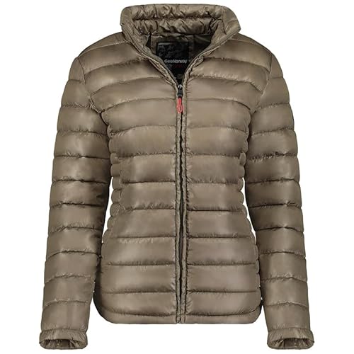 Geographical Norway Annecy Basic Lady - Winterjacke Damen Warme Steppung Mann Herbst Winter - Warme Manteljacke leicht Kapuze - Daunenjacke Windstopper Langarm Polsterung - Frauen (Sturm M) von Geographical Norway