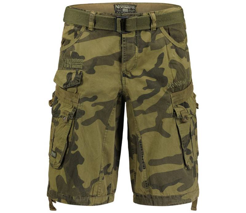 Geographical Norway Cargobermudas Geographical Norway Herren Bermuda 1043 M Khaki / Camo von Geographical Norway