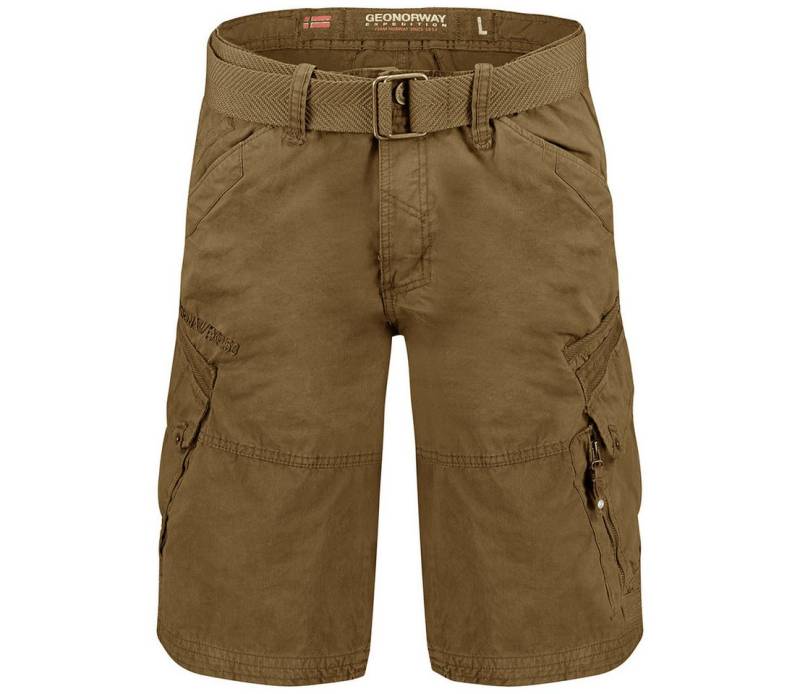 Geographical Norway Cargobermudas Geographical Norway Herren Bermuda 1105H 3XL Khaki von Geographical Norway