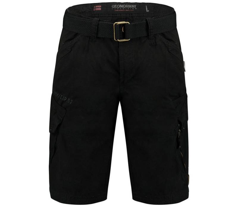 Geographical Norway Cargobermudas Geographical Norway Herren Bermuda 1105H XL Schwarz von Geographical Norway
