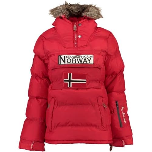 Geographical Norway Damen Anson Jacke, rot, 38 von Geographical Norway