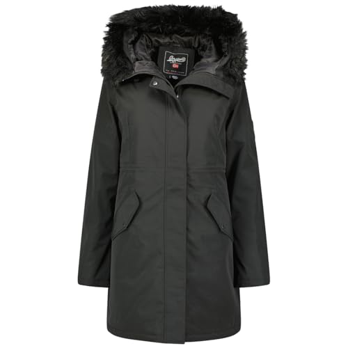 Geographical Norway Damen Basiline Lady Damenparka, Noir, 48 von Geographical Norway