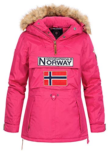 Geographical Norway Damen Boomera Jacke, Fucsia, L (Label: 3) von Geographical Norway