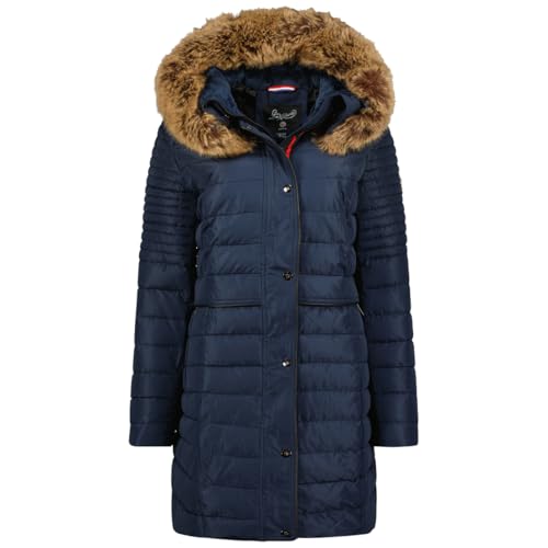 Geographical Norway Damen Charlize Lady Damenparka, Marine, 36 von Geographical Norway