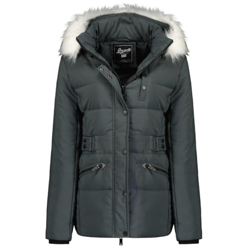 Geographical Norway Damen Chester Lady Damenparka, Gris Fonce, 38 von Geographical Norway