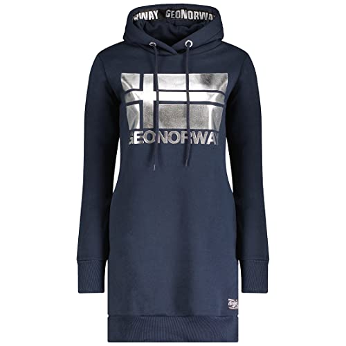 Geographical Norway Damen Fabienne Lady Kapuzenpullover, Marine, 38 von Geographical Norway