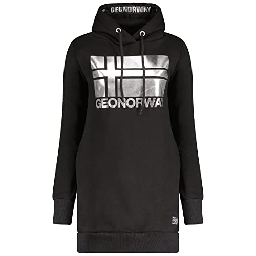 Geographical Norway Damen Fabienne Lady Kapuzenpullover, Noir, 48 von Geographical Norway