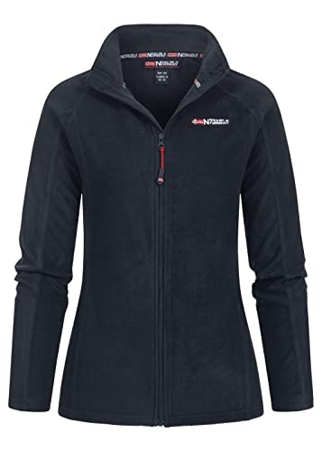 Geographical Norway Damen Fleece Jacke Tug Lady Outdoorjacke Weste Stehkragen, navy, Gr:XL von Geographical Norway