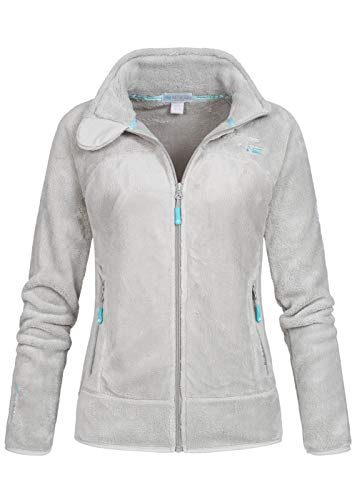 Geographical Norway Damen Fleece Jacke UPALINE HELLGRAU L von Geographical Norway