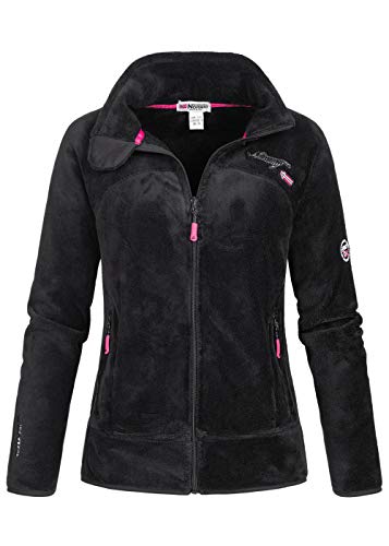 Geographical Norway Damen Fleece Jacke UPALINE SHWARZ L von Geographical Norway