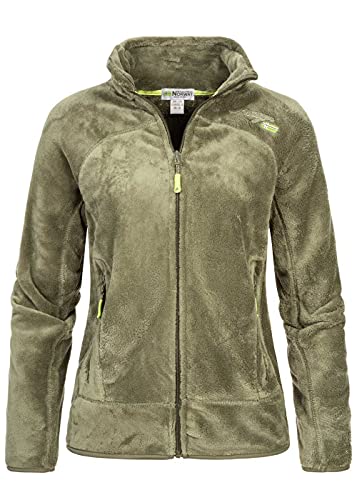 Geographical Norway Damen Fleecejacke bans production Olive S von Geographical Norway