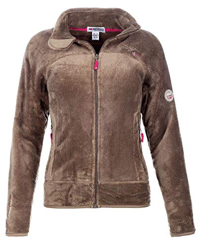 Geographical Norway Damen Fleecejacke bans production Taupe XL von Geographical Norway