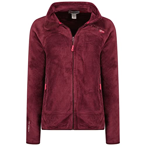 Geographical Norway Damen Fleecejacke Upaline Burgundy XXL von Geographical Norway