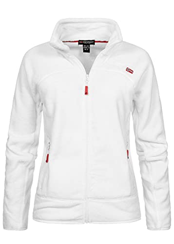 Geographical Norway Damen Fleecejacke bans production White L von Geographical Norway