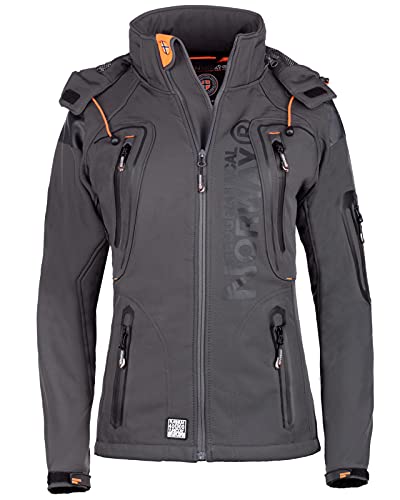 Geographical Norway Damen Jacke Tislande Dark Grey XXL von Geographical Norway