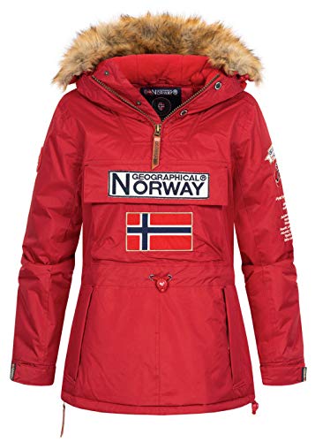 Geographical Norway Damen Boomera Jacke, rot, 42 von Geographical Norway