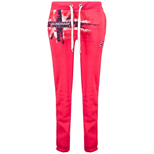 Geographical Norway Damen Mapote Lady Track Pants, Rose Flash, Small von Geographical Norway