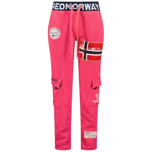 Geographical Norway Damen Mycargo Lady Track Pants, Rose Flash, Small von Geographical Norway