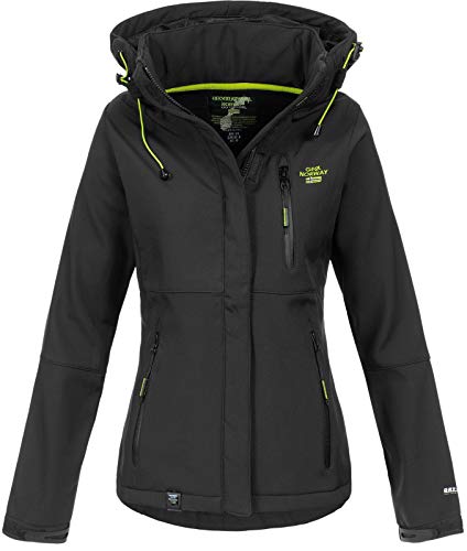 Geographical Norway Damen Outdoor Softshelljacke Touna B Kapuze Black L Geographical Norway Damen Outdoor Softshelljacke Touna B Kapuze Black L von Geographical Norway