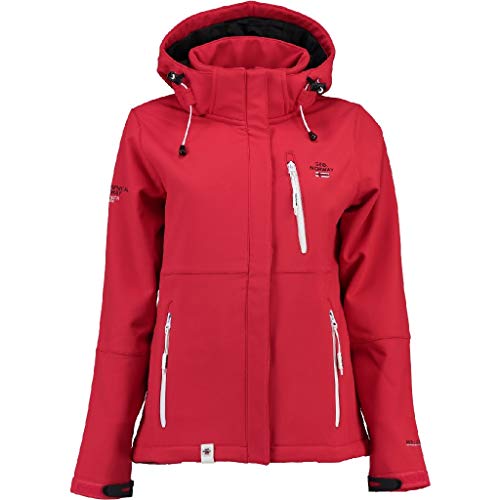 Geographical Norway Damen Outdoor Softshelljacke Touna B Kapuze red XXL von Geographical Norway
