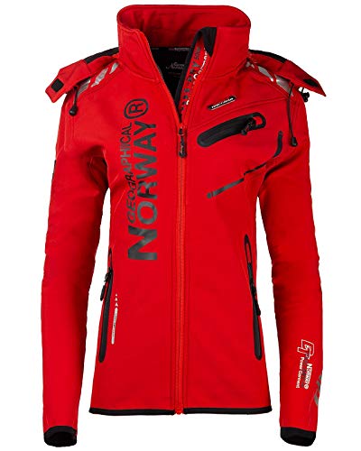 Geographical Norway Damen Softshell Freizeit Jacke red XXL Geographical Norway Damen Softshell Freizeit Jacke red XXL von Geographical Norway