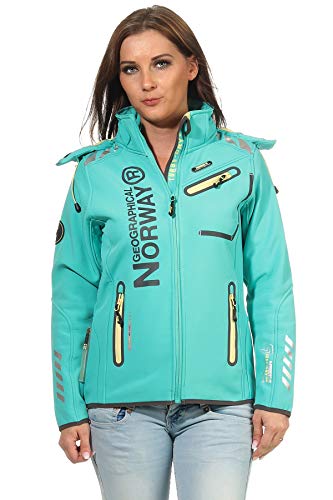 Geographical Norway Damen Softshell Jacke G-ROSE - LAGOON - S/1 von Geographical Norway