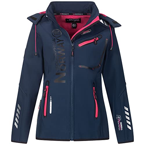 Geographical Norway Damen Softshell Jacke Rein Navy XXL Geographical Norway Damen Softshell Jacke Rein Navy XXL von Geographical Norway