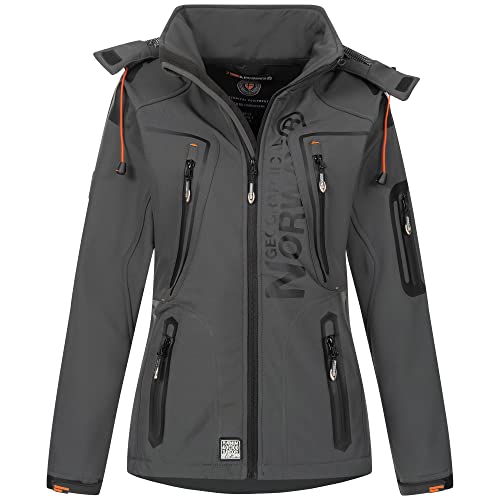 Geographical Norway Damen Softshell Jacke Tislande Darkgrey M von Geographical Norway