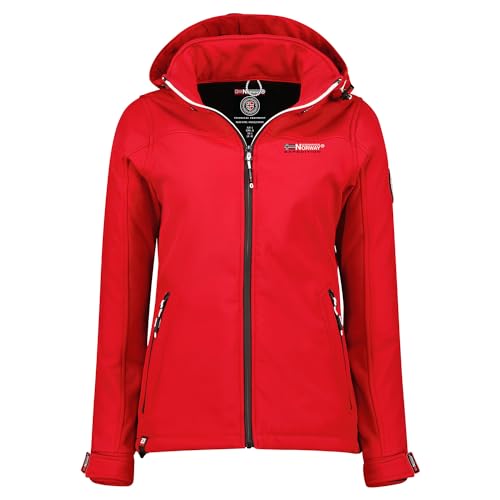 Geographical Norway Damen Takeni Lady Softshell, Rot, 42 von Geographical Norway