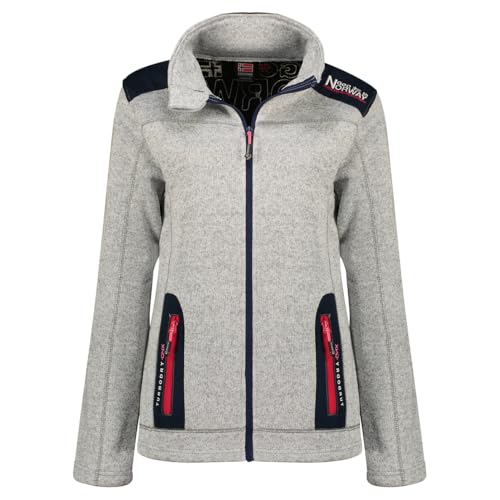 Geographical Norway Damen Tebelle Lady Fleece, Blanc, 42 von Geographical Norway
