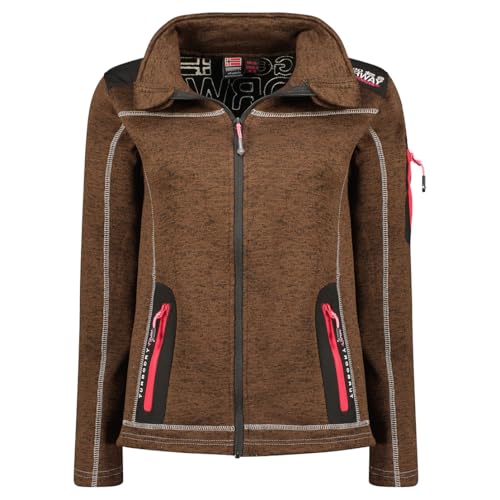 Geographical Norway Damen Tebelle Lady Fleece, Marron, 48 von Geographical Norway