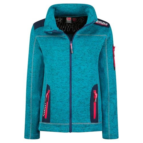 Geographical Norway Damen Tebelle Lady Fleece, Turquoise, 38 von Geographical Norway