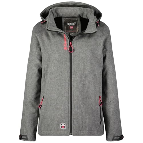 Geographical Norway Damen Tereze Lady Softshell, Gris Clair, 38 von Geographical Norway