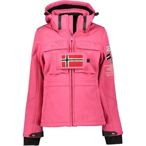 Geographical Norway Damen Tilsitt Lady Softshell, Rosa, 42 von Geographical Norway