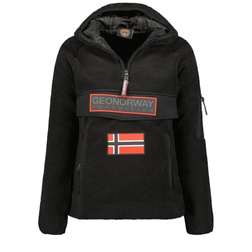 Geographical Norway Damen Upassia Lady Fleece, Noir, 42 von Geographical Norway