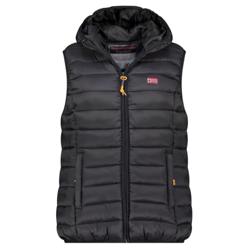Geographical Norway Damen Vatikolorama_Lady_Hood Damenweste, Schwarz, 46 von Geographical Norway