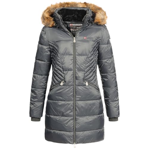 Geographical Norway Damen Winterjacke Debby Darkgrey M von Geographical Norway